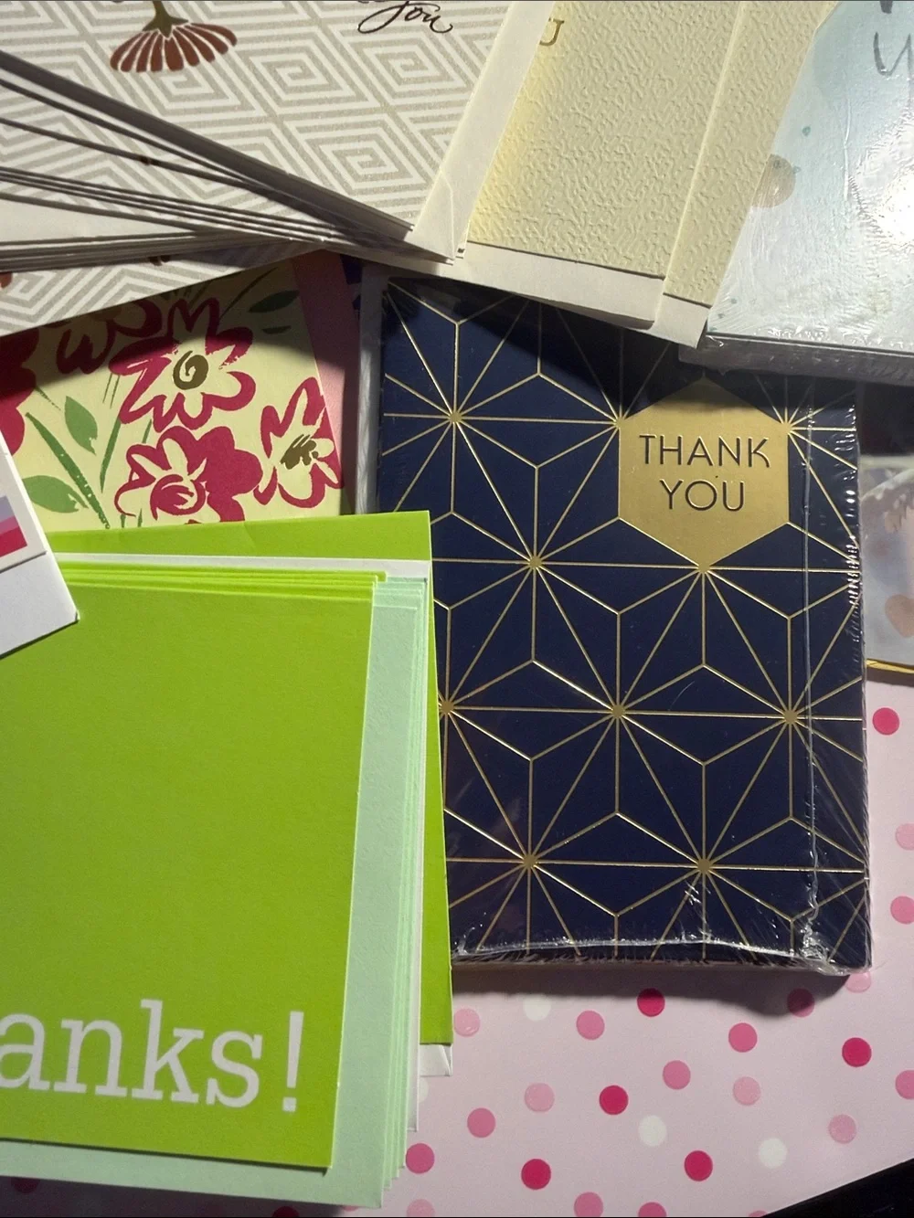 Assorted Thank You Cards - Various Sizes